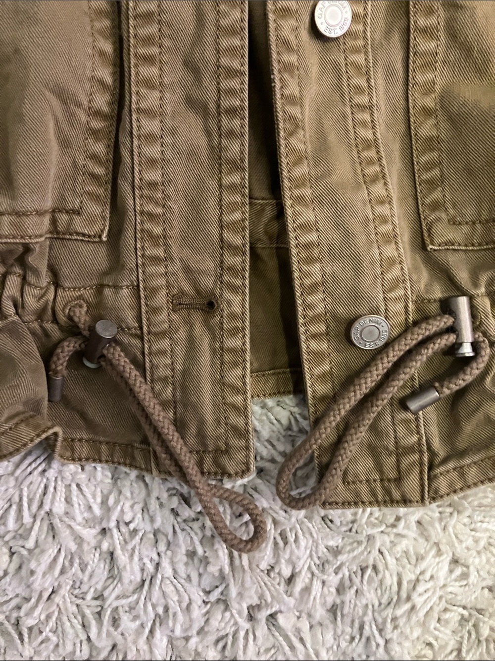 GAP Women's Utility Drawstring Jacket - Picture 5 of 10